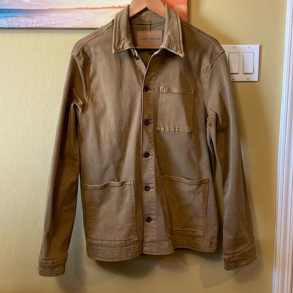 Lucky Brand Field Outdoor Tan/Brown Men’s Jacket Size Small